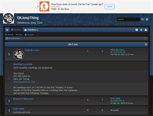 Tablet Screenshot of okjeepthing.com